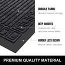 Axyaa Low Profile Entry Door Mat for Home Decor and Non-slip Protection