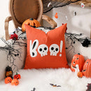 Axyaa Embroidered Ghost Halloween Pillow Cover - 45X45