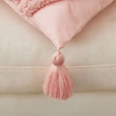 Axyaa Bohemian Tufted Cushion Cover for Sofa, Removable Washable Pillowcase