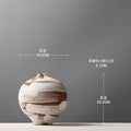 Retro Ceramic Vases by Axyaa: Stylish Dried Flower Vases & Creative Home Decor Ornaments