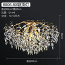Axyaa Crystal Sky Chandelier: Elegant Ceiling Lighting for Hotel, Bedroom, Restaurant, Bar Counter