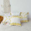 Axyaa Boho Cotton Throw Pillowcase Cojines Geometric Tassel Cushion Cover