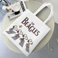 Axyaa Cartoon Dog Tote Bag - Foldable Shoulder Bag for Women and Students