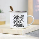 Teacher Enamel Mug by Axyaa - Creative School Water Cup - Perfect Teachers Day Gift