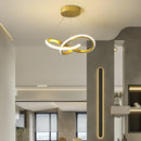 Axyaa Plafonnier LED Design Moderne, Montage en Surface, Éclairage d'Ambiance