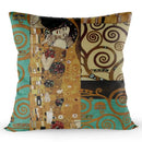 Axyaa Gold Pattern Print Cushion Cover - 40*40 CM