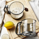Axyaa Handheld Plastic Flour Sifter Cup - Professional Kitchen Gadget