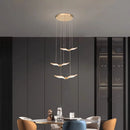 Axyaa Nordic Chandeliers Dining Room Pendant Lights Indoor Hanging Lamps