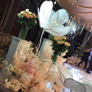 Luminous Flower Lamp LED White Lace Decor for Wedding & Party Events by Axyaa