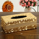 Luxury Leather Tissue Box Holder by Axyaa - Modern Bathroom & Car Napkin Storage