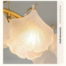 Axyaa French Cream Style Chandelier, Retro Crystal Glass Main Hall Light