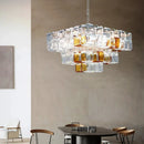 Axyaa Murano Retro Designer Chandelier - Antique-Style for Restaurant, Bedroom, Clubhouse