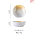 Axyaa Ceramic Seasoning Plates Set for Home & Restaurant Snacks