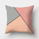 Axyaa Geometry Cushion Cover Polyester Pillowcase 45x45cm Home Decor Sofa Pillow Cover