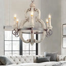 Axyaa Nordic Wooden Retro Pendant Lamp for Home Decor Lighting