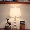 Axyaa Crystal Glass Ball Table Lamp for Living Room & Bedroom