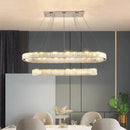 Axyaa Crystal Chandeliers: Modern LED Ceiling Lights for Living Room
