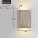 Axyaa Cement Gypsum LED Wall Light for Living Room Corridor Balcony