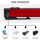 Axya Dual LED Work Light - Rechargeable Flashlight 395nm Black Light UV Torch