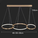 Axyaa LED Pendant Chandeliers for Modern Home Decor and Indoor Lighting