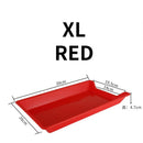 Axyaa Large Rectangular Skewer Tray for BBQ and Fried Skewers