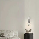 Axyaa Modern Designer Hanging Lamp for Bedroom Minimalist Decor