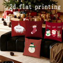 Axyaa Christmas Fun Pillow Covers for Sofa Bedroom Car Cushion Decor