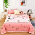 Axyaa Cotton Double Quilts: Cartoon Spring Summer Design, Soft & Comfortable, Adult Child Sizes