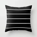 Axyaa Geometric Stripe Polyester Pillow Cover Home Decor Cushion Case