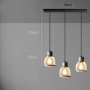 Axyaa Industrial Pendant Light Cement Metal Shade LED Hanging Lamp