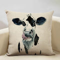 Axyaa Animal Horse Chicken Lizard Cow Antelope Pillow Case