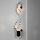 White Cloth Lampshade Wall Light for Bedroom by Axyaa - Elegant E14 Bulb Sconce