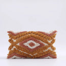 Tufted Rainbow Cushion Cover for Home Decor Axyaa Brand