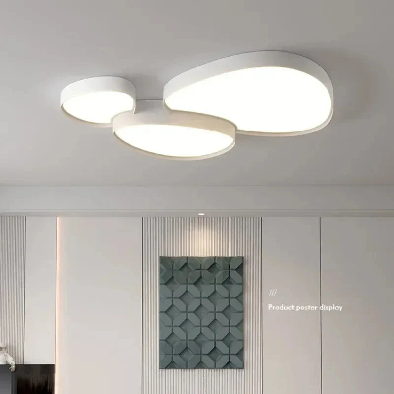 Nordic Style LED Ceiling Chandeliers by Axyaa for Modern Living Room Décor