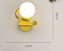 Axyaa Nordic LED Wall Lamp: Stylish Interior Sconce for Energy Efficient Room Lighting