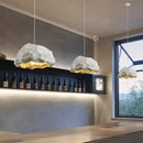 Axyaa Minimalist Polystyrene Chandelier LED Pendant Light for Home Decor