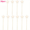 Wooden Star Wands DIY Princess Craft Sticks Kit by Axyaa for Kids' Creative Graffiti Parties