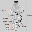 Axyaa Nordic Stair Chandelier, Pendant Lights, Ceiling Light for Living, Bedroom, Dining Room
