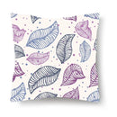 Axyaa Flower Print Nordic Pillowcase - 45x45CM Decorative Sofa Cushion Cover