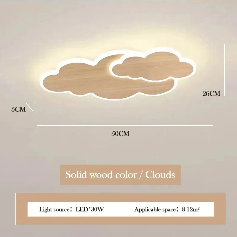 Axyaa Cloud Ceiling Light for Girl's Room - Modern Design, Original Decor Fixture