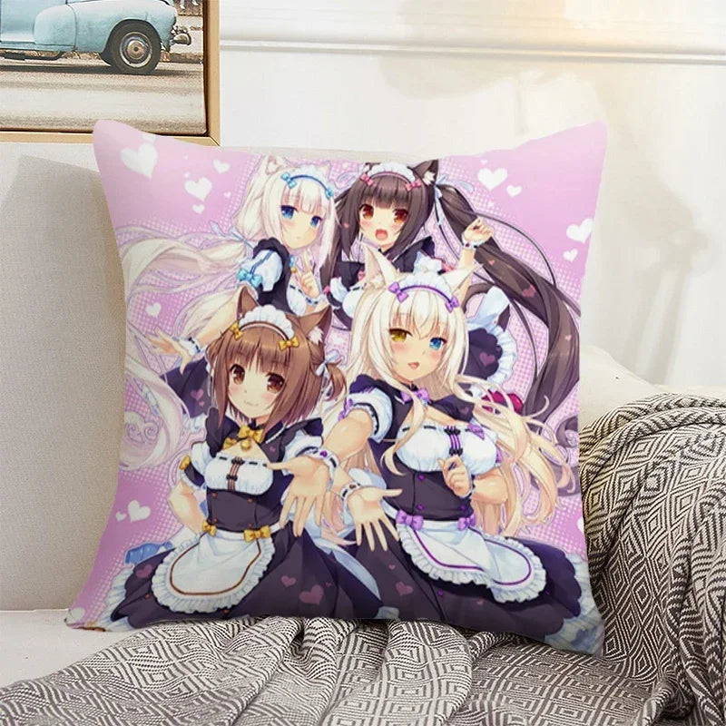 Axyaa 45x45 Cushion Covers: Stylish 50x50 Pillowcases for Home Decor