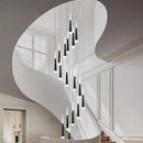 Axyaa Modern LED Pendant Chandeliers for Living Room Staircase Hanging Light