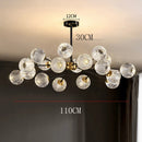 Axyaa Nordic Living Room Chandelier for Indoor Lighting