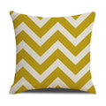 Axyaa Geometric Stripe Cushion Cover - Home & Car Pillow Decor