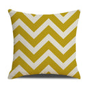 Axyaa Geometric Stripe Cushion Cover - Home & Car Pillow Decor