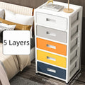 Axyaa 3-6 Tier Storage Cabinet for Living Room/Bedroom/Study, Modern & Space-Saving Organizer