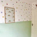 Axyaa Polka Dots Wall Stickers Kids Bedroom Decor