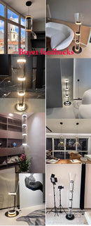 Axyaa Modern LED Pendant Light, Transparent Glass Lamps for Home and Dining Decor