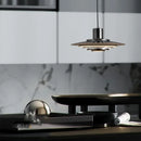 Axyaa Aluminum Pendant Light Fixture for Dining Room Kitchen with E27 Bulb