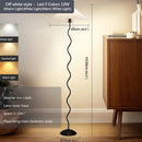Axyaa Nordic LED Floor Lamp for Modern Art Home Decor
